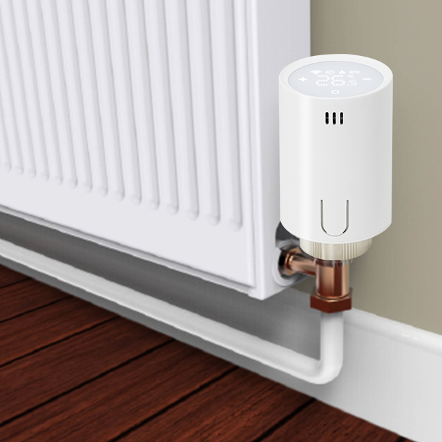 Thermosta Radiator Smart Programmable Thermostat Radiator Valve Battery Powered TRV11 ...